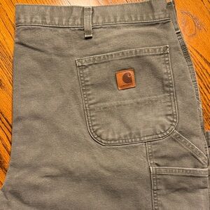 Carhartt Green Carpenter Utility Pants